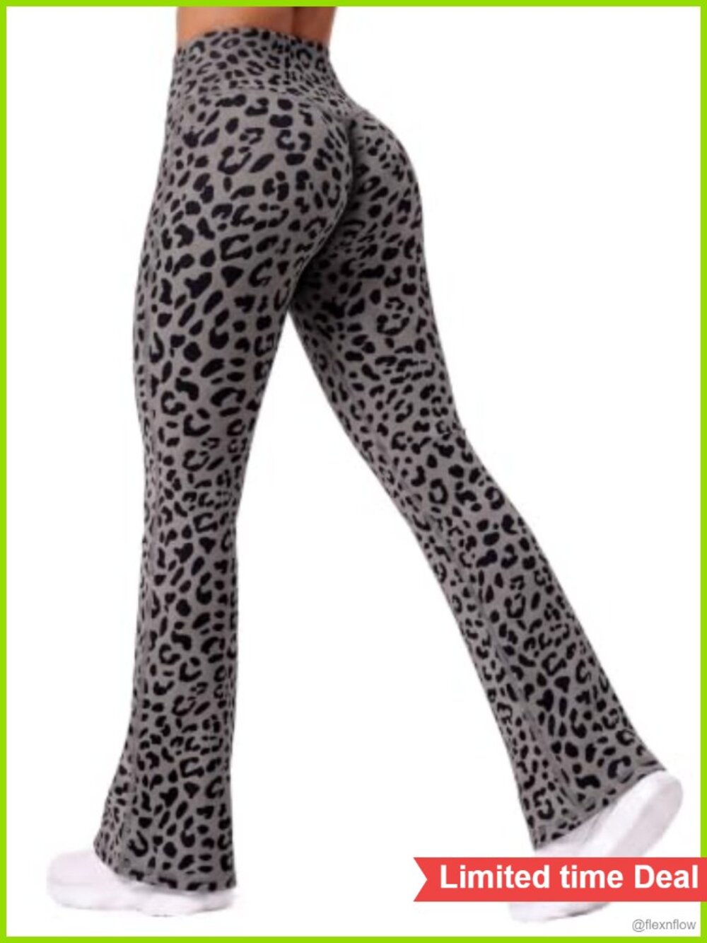 Mini Flare Leggings High Rise Butt Lifting Yoga Pants